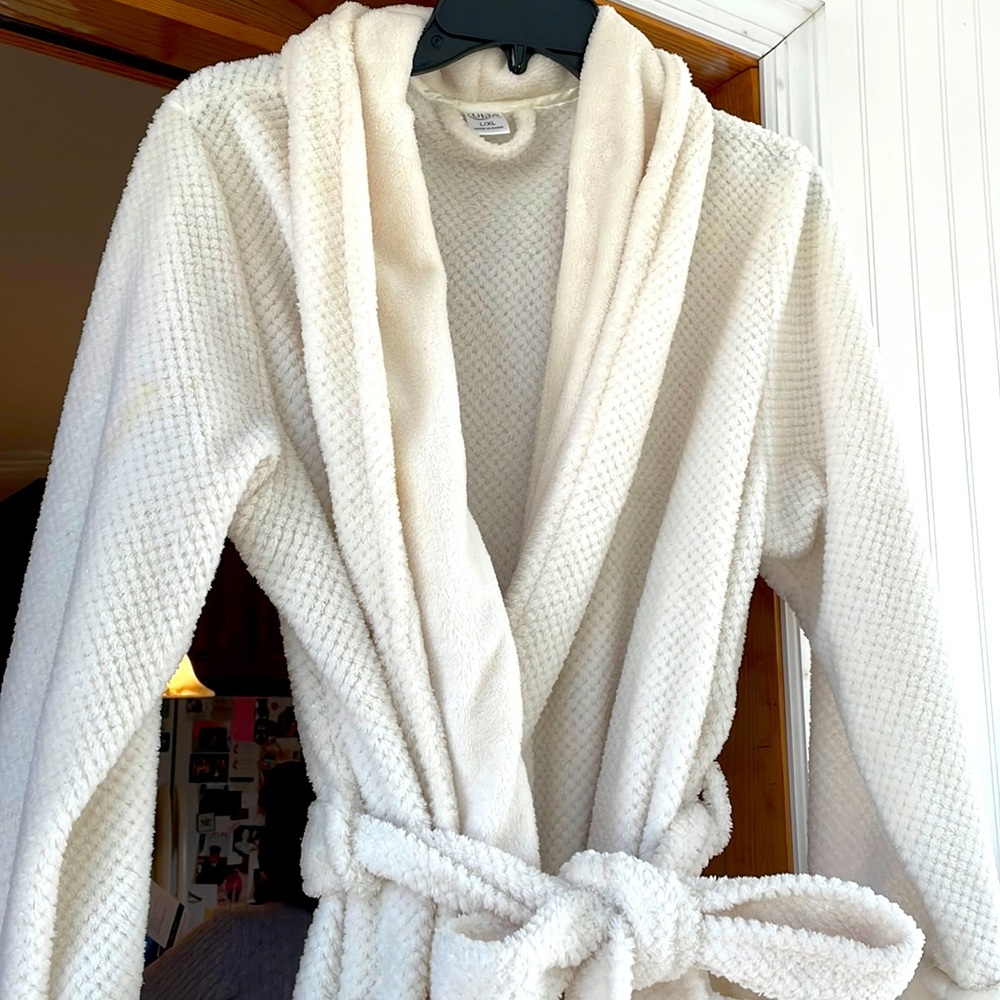 White Bathrobe